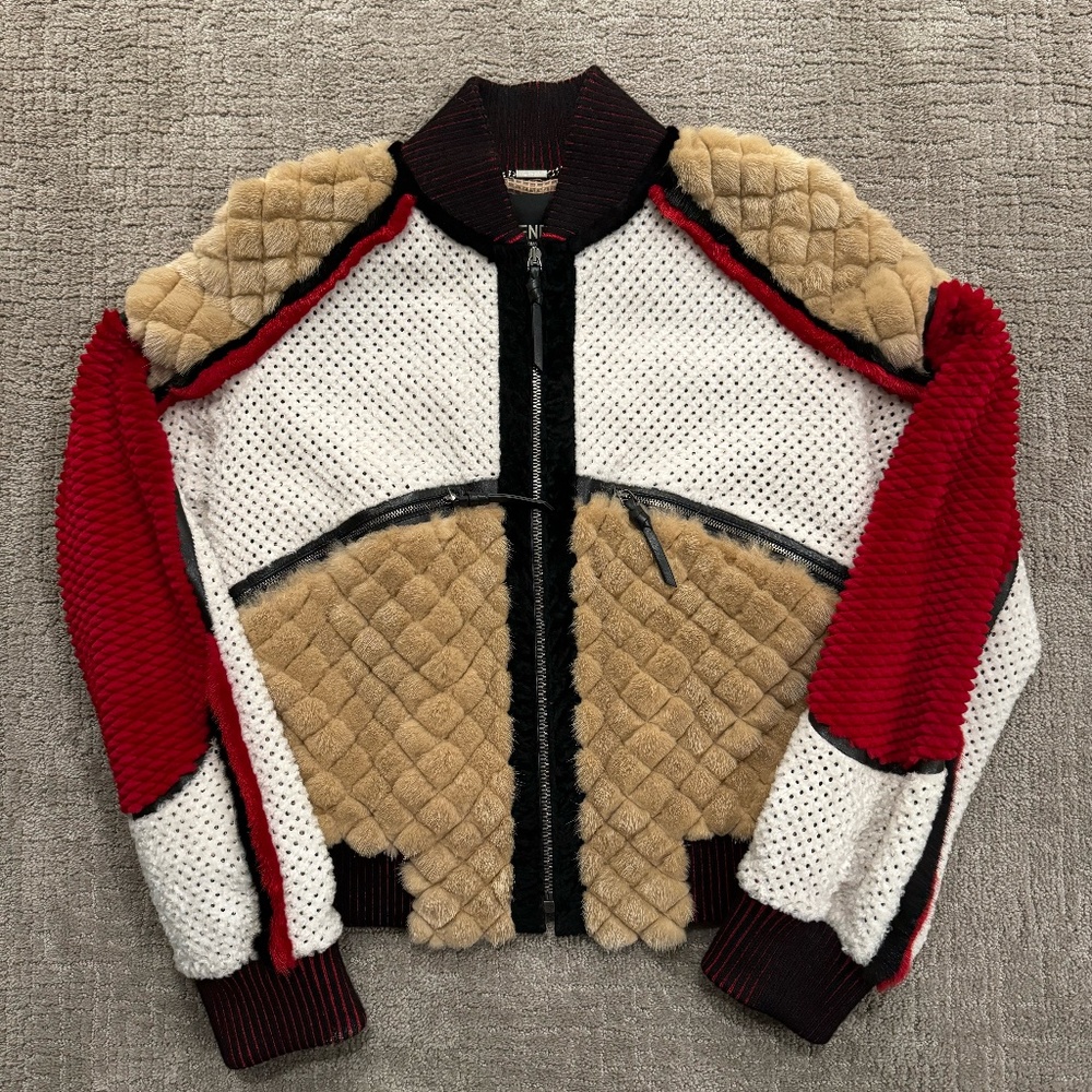 Mink Fur Bomber Jacket
